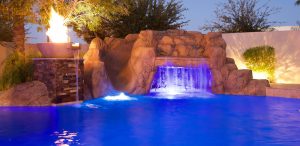 phoenix pool builders image of a pool built by caribbean pools az