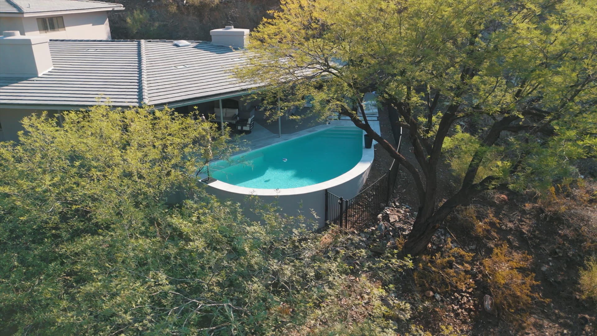 Custom inground pool built by Caribbean Pools in Mesa AZ